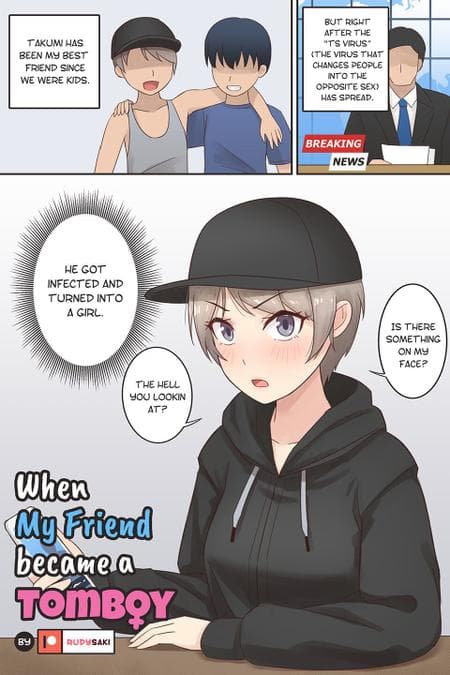 [Rudy Saki] When My Friend Became a Tomboy [Full Color]