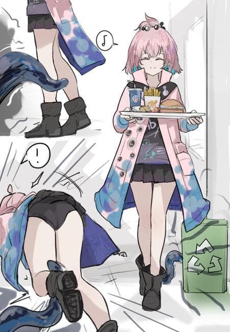 [WHatE=3r] Sea Offspring Feeding Program (Arknights) [Full Color]