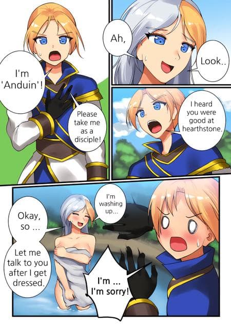 [hsd] With Teacher Jaina? (Hearthstone) [Full Color]