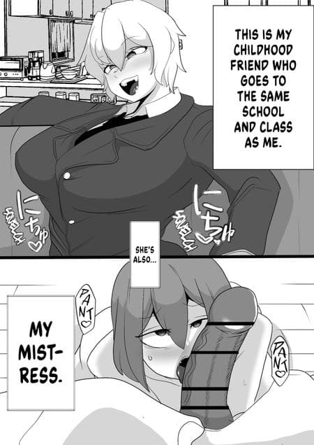 [Seitokutei] Boy Serving His Futanari Childhood Friend [pixvoliv]