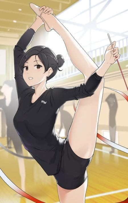 [Wakamatsu] How A Gymnastics Club Girl Learned How to Express Herself Through Sex [Full Color] [PhantomsJoker]