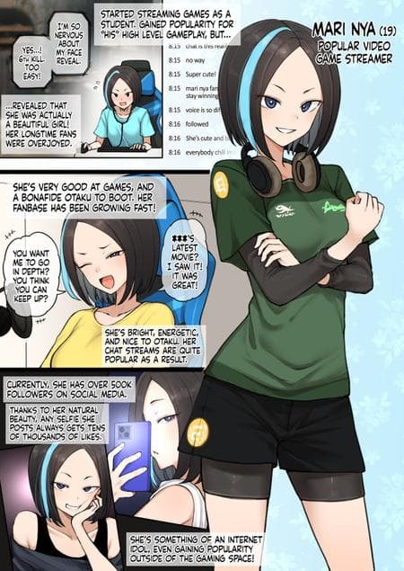 [Terasu MC] Popular Game Streamer's Sexual Affair [Tekkamaki] [Full Color]