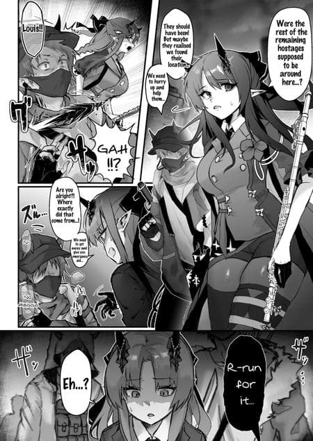 [Kagura] A Hopeless Hibiscus Rape Manga (Arknights)