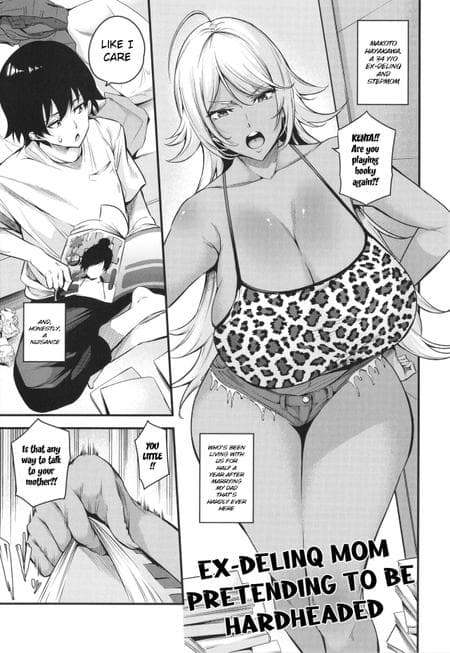 [Nasipasuta] Ex-Delinq Mom Pretending To Be Hardheaded (Mesutoiro) [Pirate]