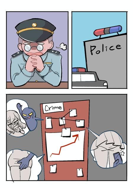 [Butter Bunny] Crossdressing Police Station [Full Color]