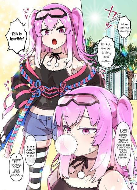 [Kusayarou] A girl who degrades into a harem's female slave in a desert country [Full Color]
