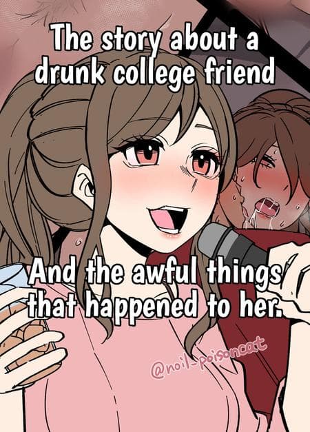 [Dokuneko Noil] yotta daigaku no tomotachi ni warui koto o suru hanashi [Full Color] {HMC Translation}
